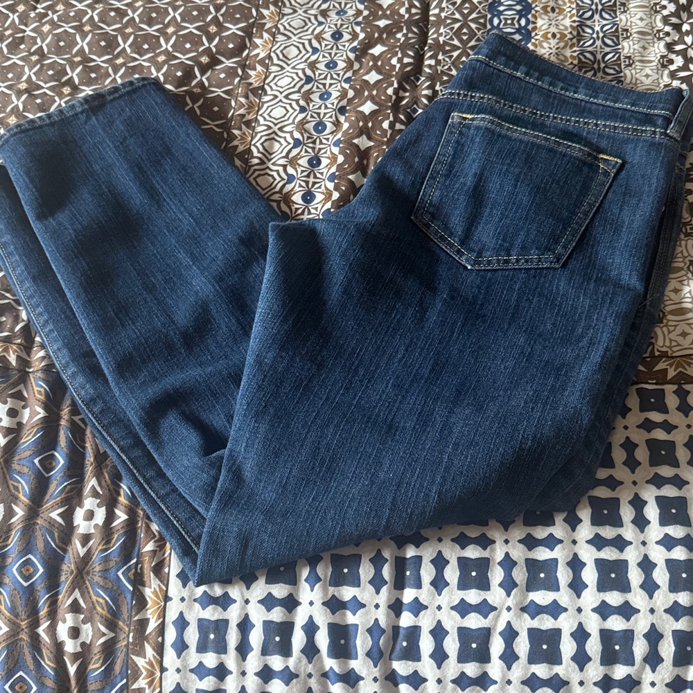 Old Navy Jeans the Diva Size Dark Blue Wash Cotton Blend Slight Stretch
Item #2